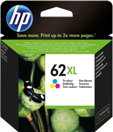 TINTA COLOR HP 62XL - C2P07AE