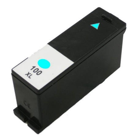 TINTA GENÉRICA LEXMARK 100 XL CIAN