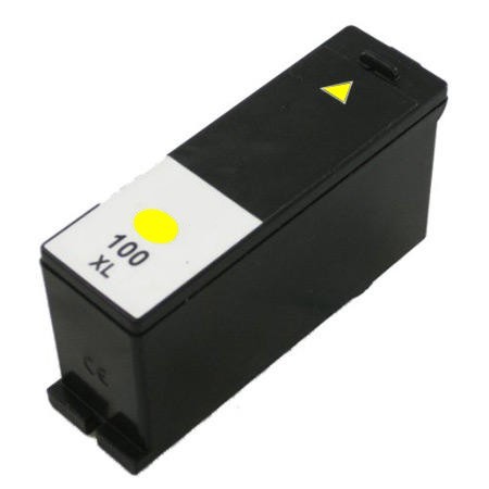 TINTA GENÉRICA LEXMARK 100 XL AMARILLO