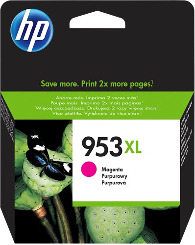 TINTA MAGENTA HP 953 XL - F6U17AE