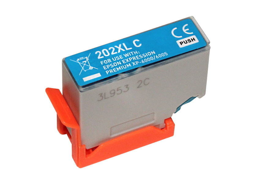 TINTA COMPATIBLE EPSON 202 XL CIAN