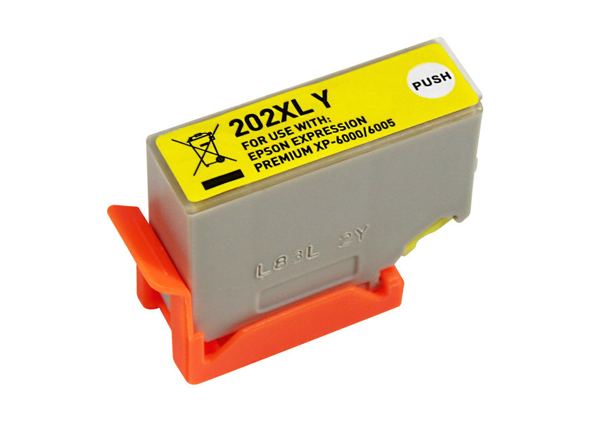 TINTA COMPATIBLE EPSON 202 XL AMARILLO