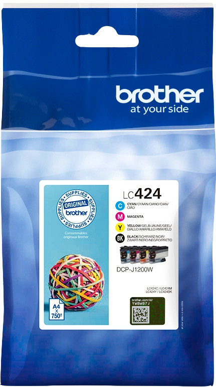 PACK TINTA ORIGINAL BROTHER LC424VAL