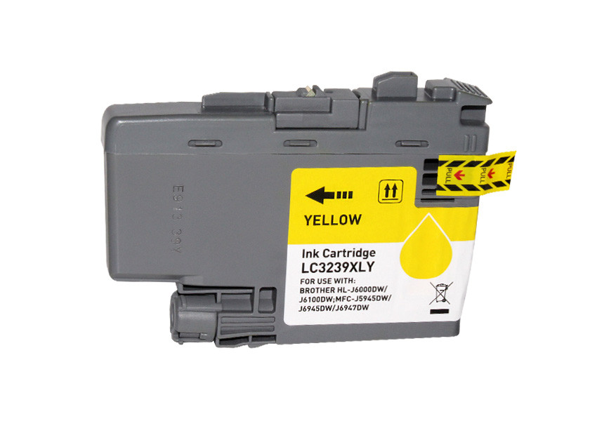 TINTA COMPATIBLE BROTHER LC3239XLY AMARILLO