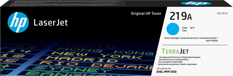 TONER ORIGINAL HP W2191A - HP 219A CIAN