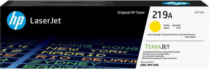 TONER ORIGINAL HP W2192A - HP 219A AMARILLO