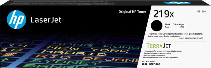 TONER ORIGINAL HP W2190X - HP 219X NEGRO