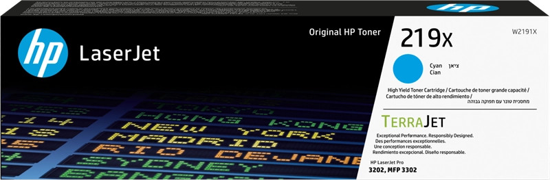 TONER ORIGINAL HP W2191X - HP 219X CIAN
