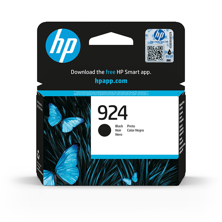 TINTA NEGRO HP 924 - 4K0U6NE